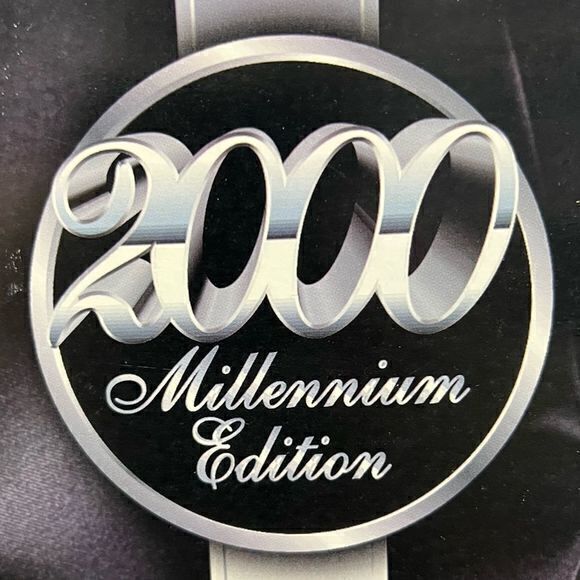 NEW In Box Dan Dee 2000 Millennium Edition Keepsake Talking Teddy Bear White - Picture 3 of 3